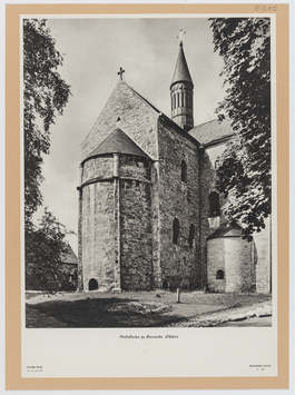 Vorschaubild Gernrode: Stiftskirche St. Cyriakus, Ostchor Aussenansicht. Angelsachsen-Verlag, Deutsche Kunst